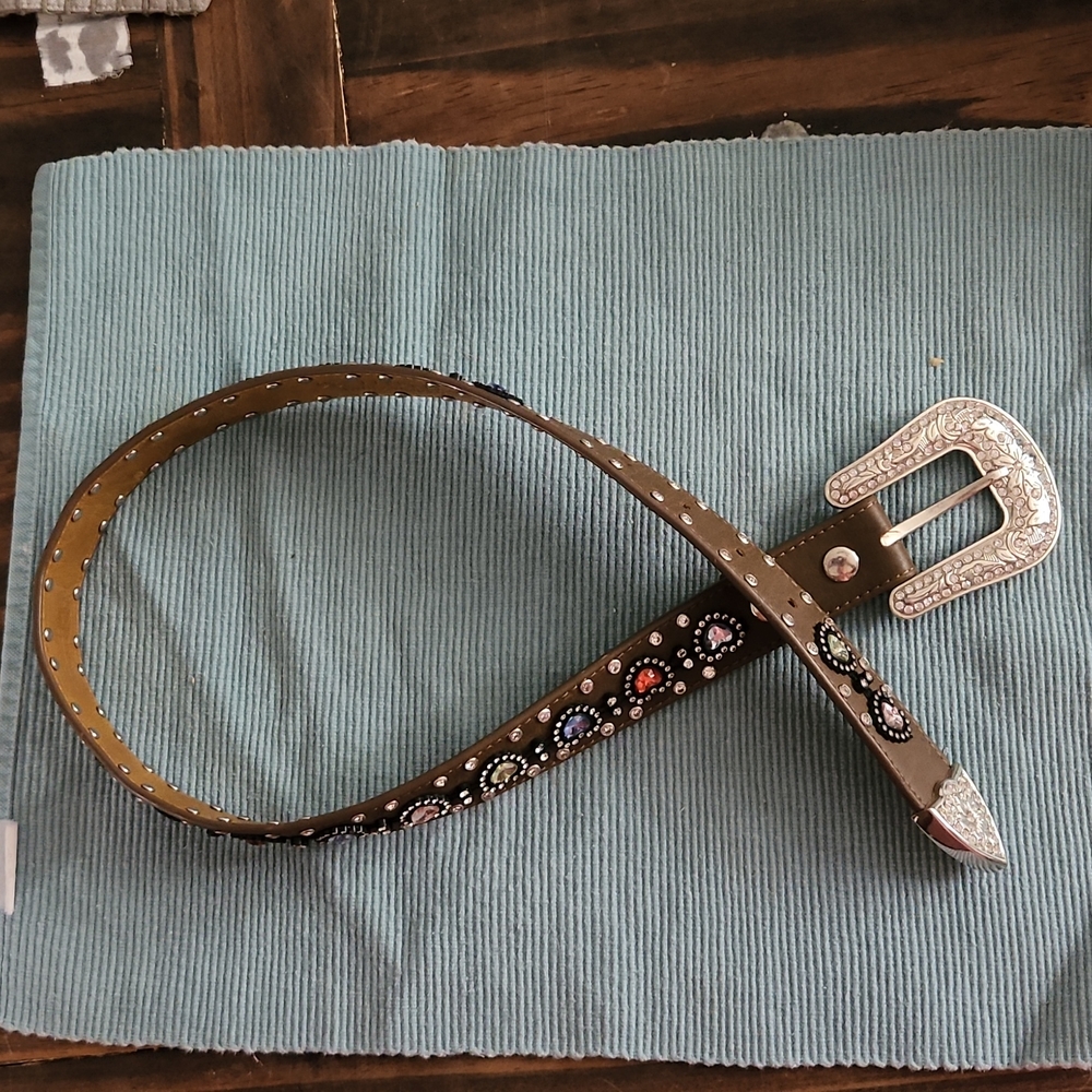 Cow"girl" bling belt